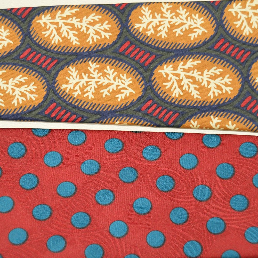 Pair of Hugo Boss Silk Ties - Italian Made
